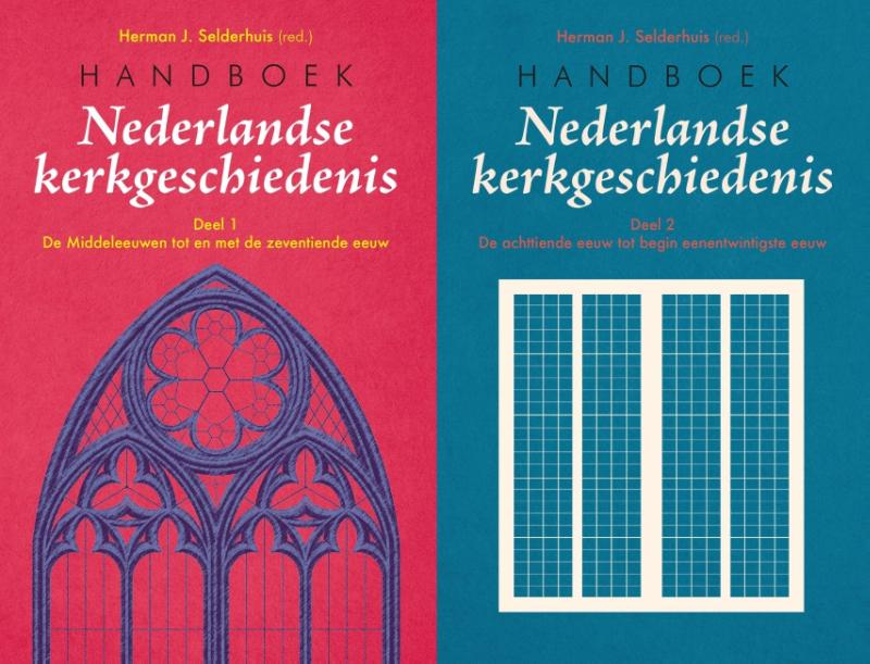 Productafbeelding: voorkant van Handboek Nederlandse kerkgeschiedenis