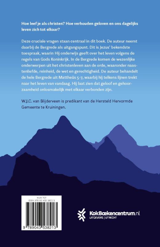 Productafbeelding: achterkant van Geloven en gehoorzamen