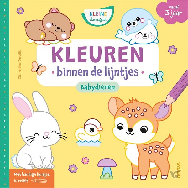 Productafbeelding: voorkant van Kleuren binnen de lijntjes Kleine Handje