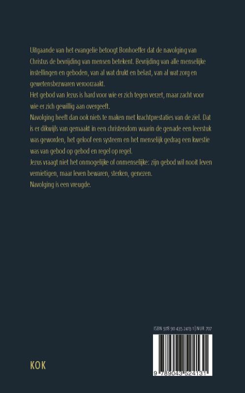 Productafbeelding: achterkant van Navolging