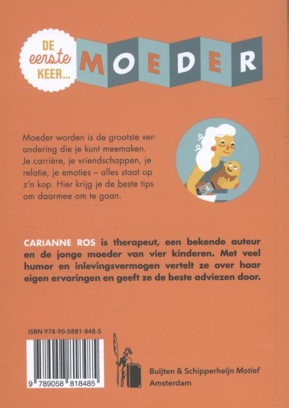 Productafbeelding: achterkant van De eerste keer... moeder