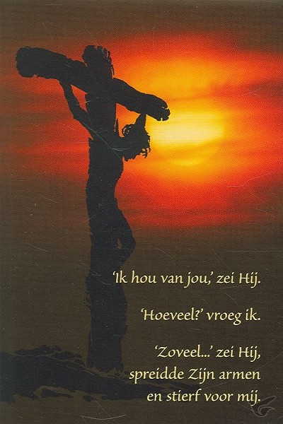 Productafbeelding: voorkant van Poster mini ik hou van jou