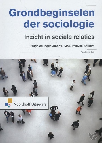 Productafbeelding: voorkant van Grondbeginselen der sociologie