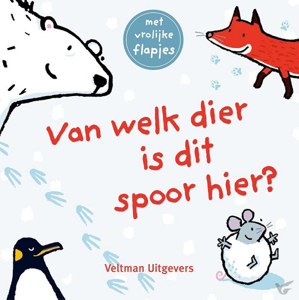 Productafbeelding: voorkant van Van welk dier is dit spoor hier?