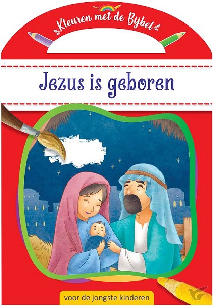 Productafbeelding: voorkant van Jezus is geboren