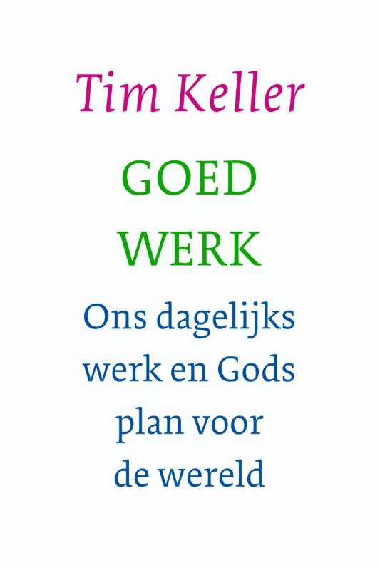 Productafbeelding: voorkant van Goed werk