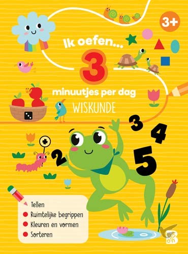 Productafbeelding: voorkant van Ik oefen... 3 minuutjes per dag: wiskund