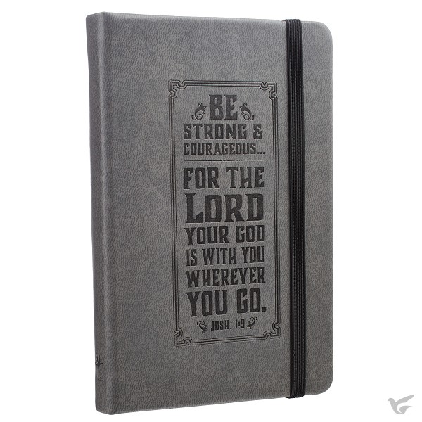 Productafbeelding: voorkant van Be strong and courageous - Grey