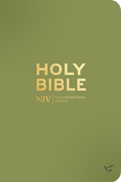 Productafbeelding: voorkant van NIV Pocket Bible with Gold Zip