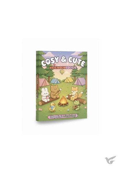 Productafbeelding: voorkant van Cosy & Cute Vriendenboekje