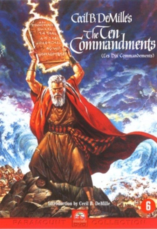 Productafbeelding: voorkant van 10 commandments (DVD)