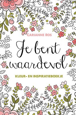 Productafbeelding: voorkant van Je bent waardevol KLEUR- en inspiratiebo