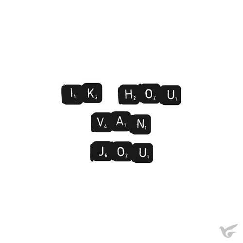 Productafbeelding: voorkant van Kaart ik hou van jou