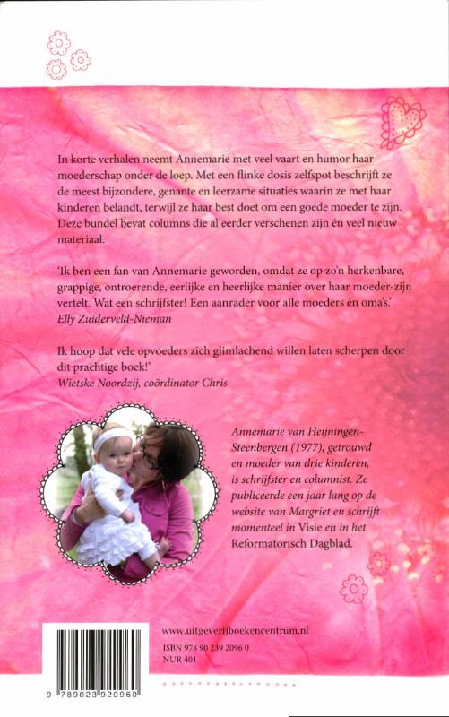 Productafbeelding: achterkant van Voor jou wil ik de allerbeste mama zijn