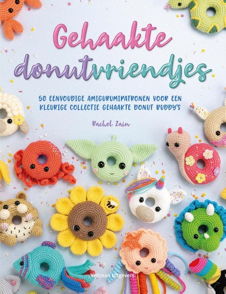 Productafbeelding: voorkant van Gehaakte donutvriendjes