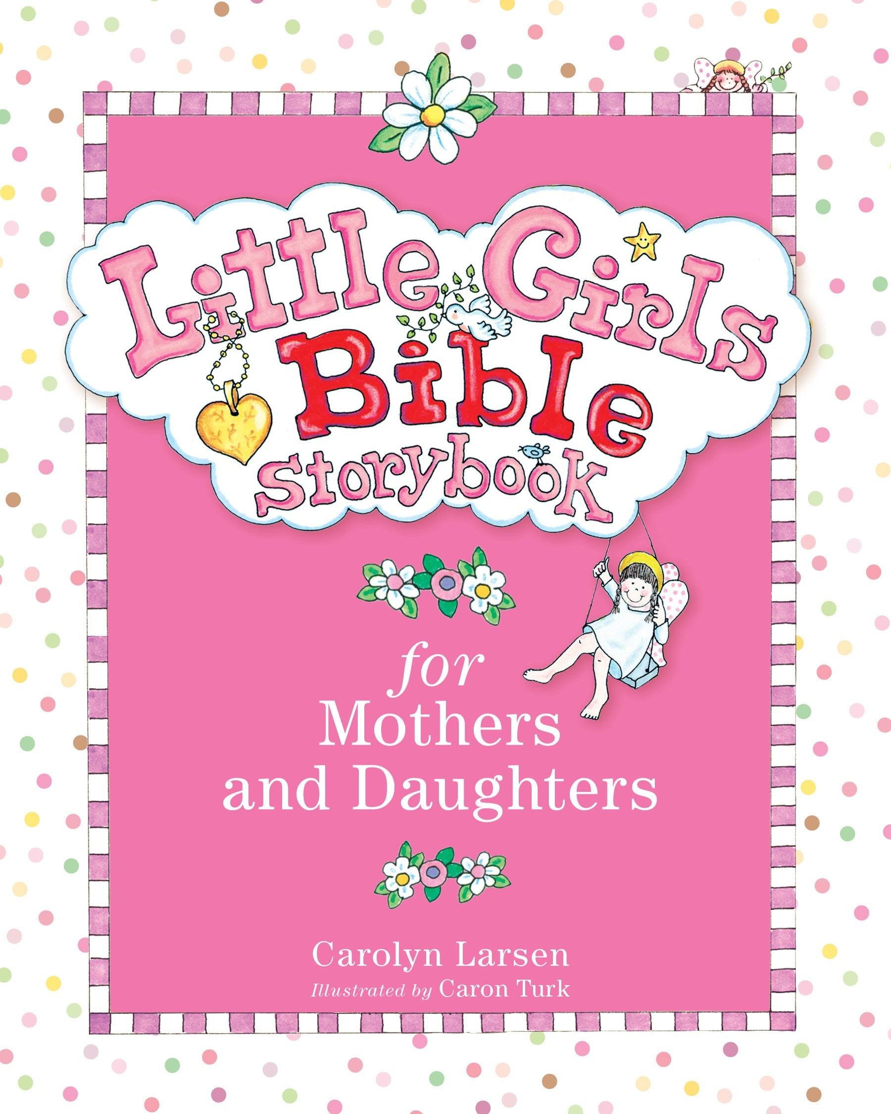 Productafbeelding: voorkant van Little Girls Bible Storybook For Mothers And Daughters