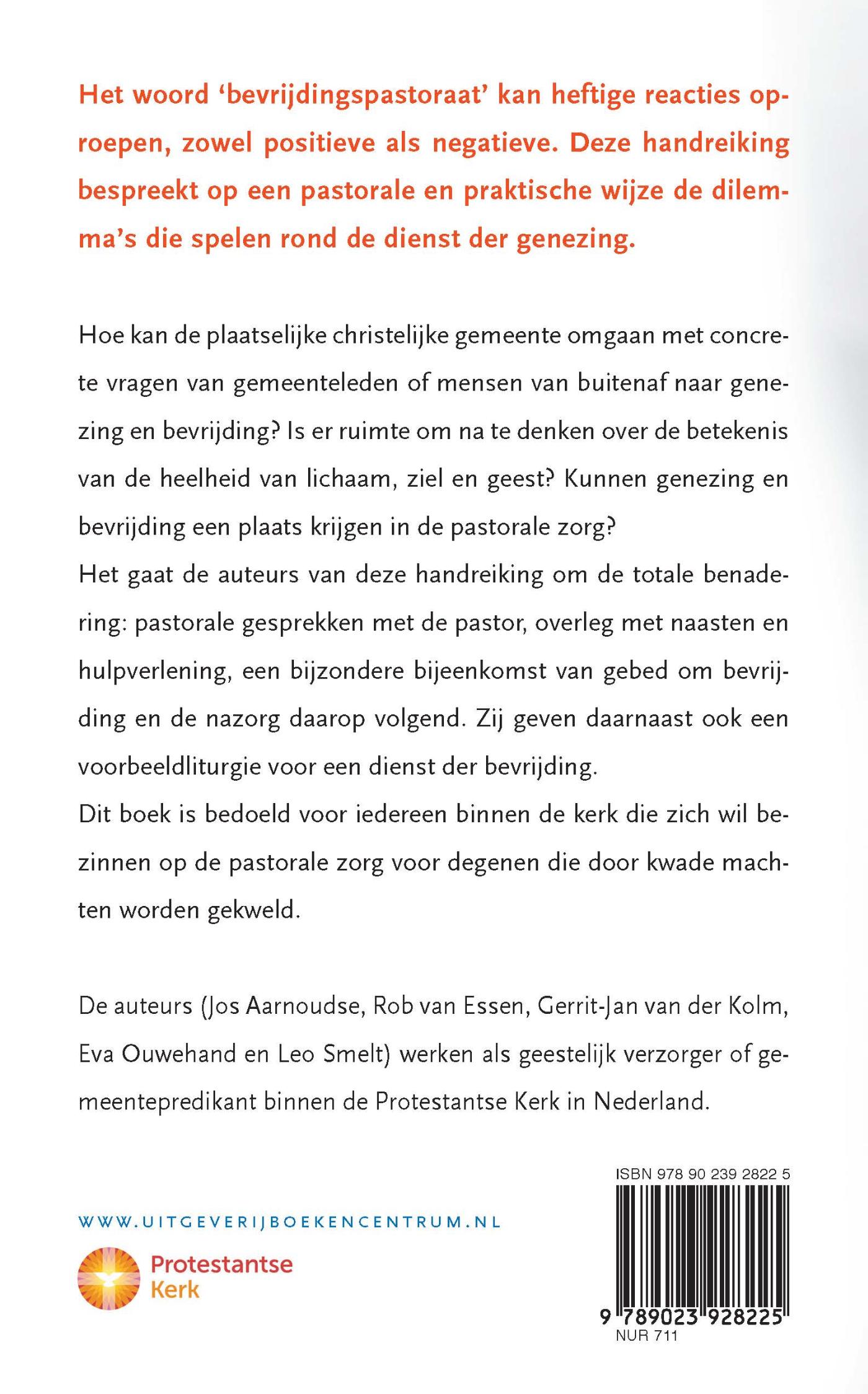 Productafbeelding: achterkant van Handreiking bevrijdingspastoraat