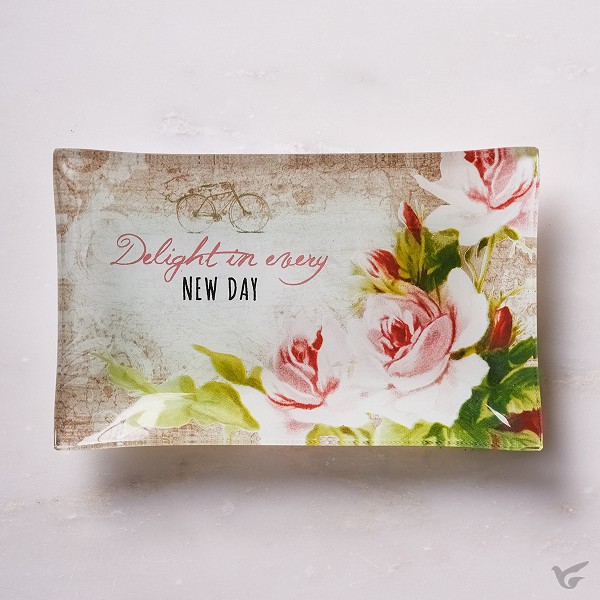 Productafbeelding: voorkant van Delight in every new day - 156 x 95 mm