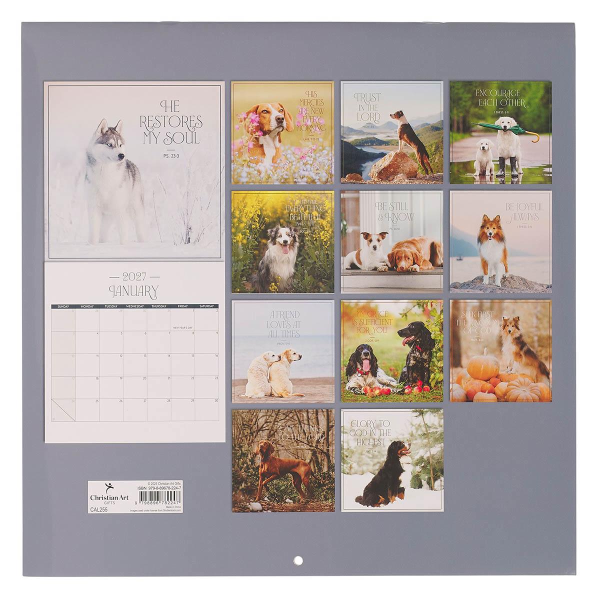 Productafbeelding: achterkant van Be Joyful Always 1 Thess 5:16 2027 Calendar LG