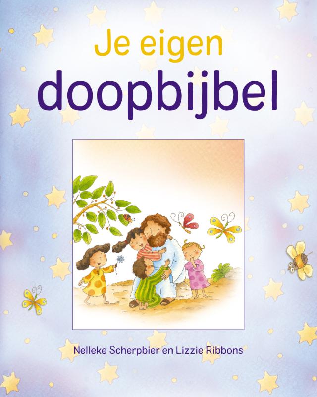 Productafbeelding: voorkant van Je eigen doopbijbel (blauwe ed)