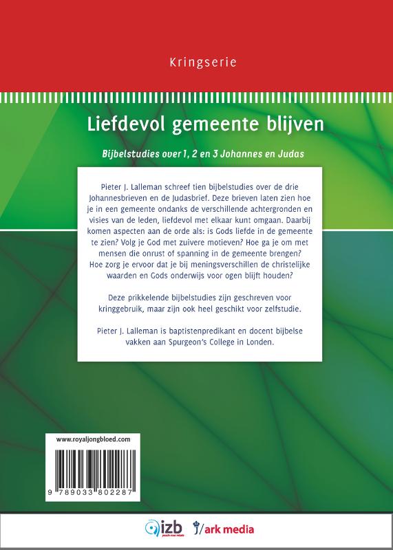 Productafbeelding: achterkant van Liefdevol gemeente blijven