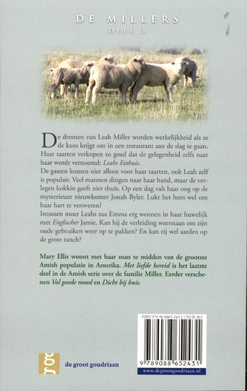 Productafbeelding: achterkant van Met liefde bereid