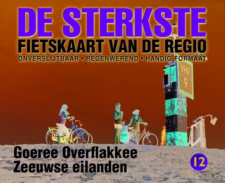 Productafbeelding: voorkant van De sterkste fietskaart Goeree Overflakk
