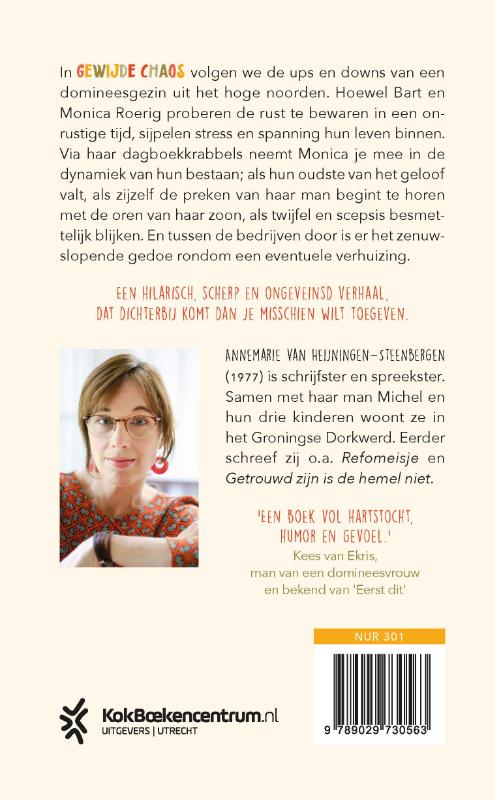 Productafbeelding: achterkant van Gewijde chaos