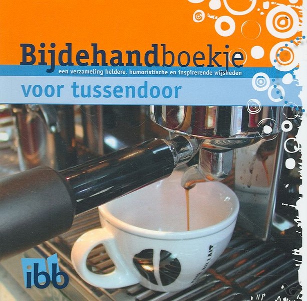 Productafbeelding: voorkant van Bijdehandboekje voor tussendoor