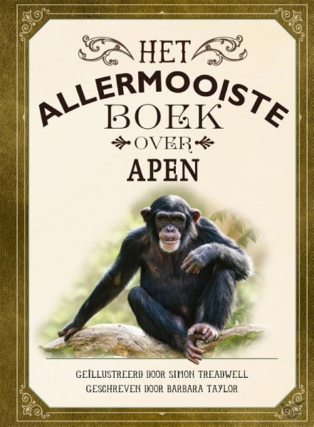Productafbeelding: voorkant van Allermooiste boek over apen