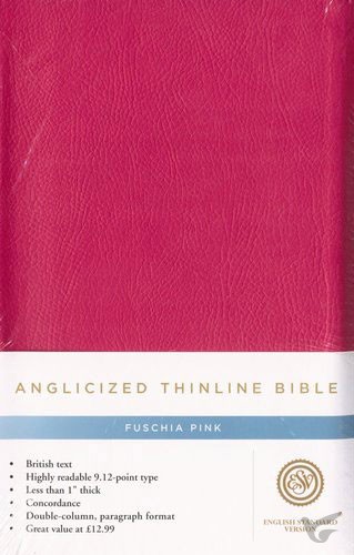 Productafbeelding: voorkant van Thinline Bible - Pink - Leather
