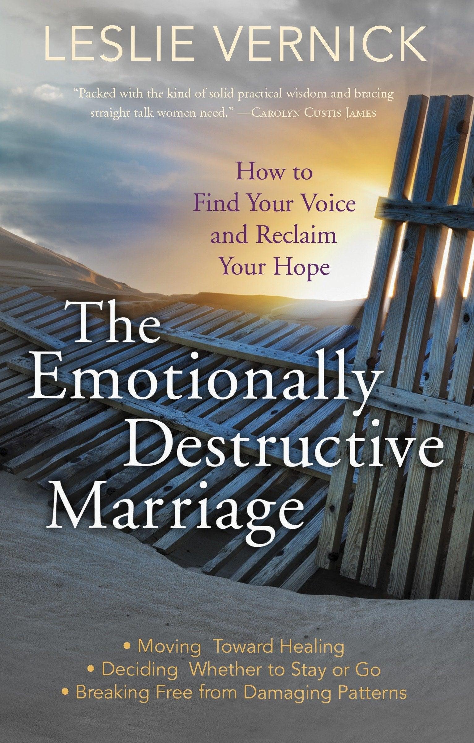 Productafbeelding: voorkant van Emotionally Destructive Marriage