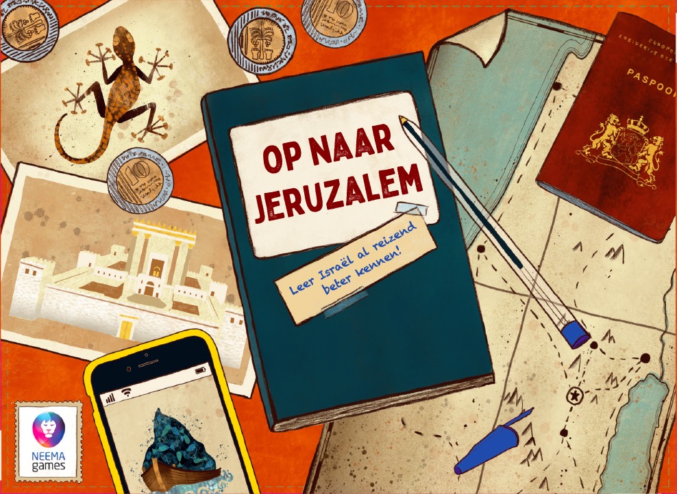 Productafbeelding: voorkant van Op naar Jeruzalem