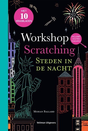 Productafbeelding: voorkant van Workshop scratching: steden in de nacht