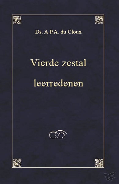 Productafbeelding: voorkant van Vierde zestal leerredenen