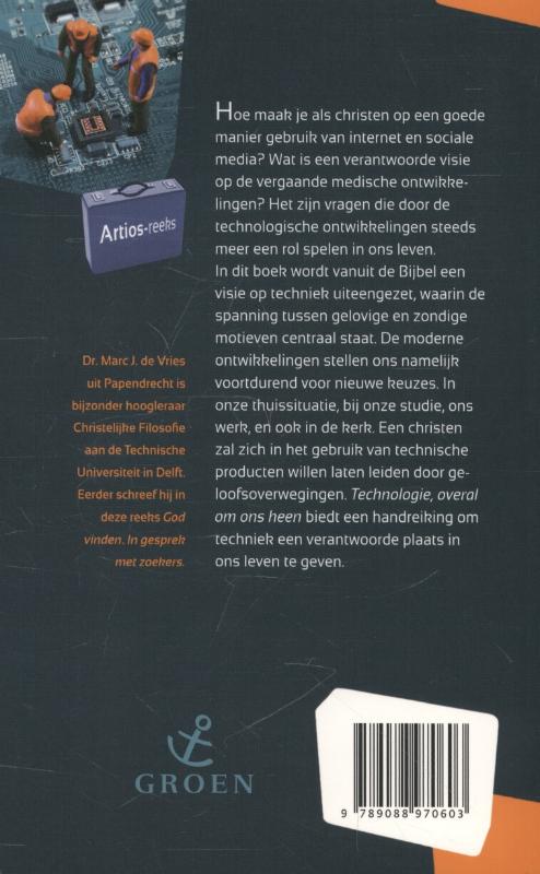 Productafbeelding: achterkant van Technologie, overal om ons heen