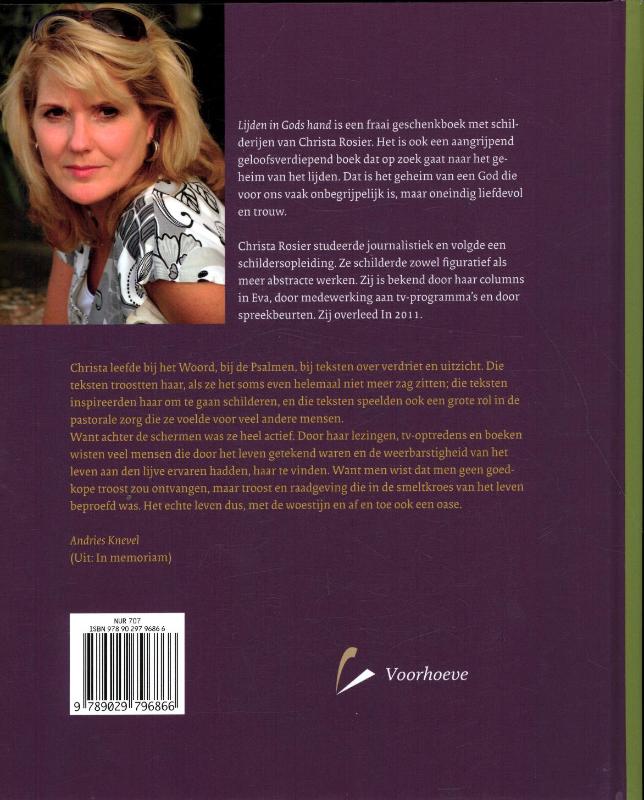 Productafbeelding: achterkant van Lijden in Gods hand