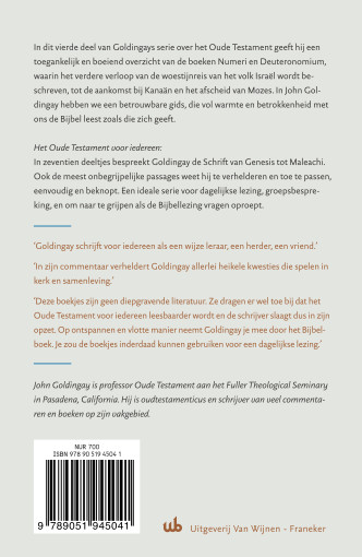 Productafbeelding: achterkant van Numeri en Deuteronomium voor iedereen