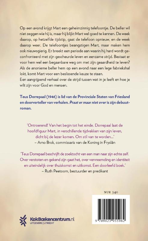 Productafbeelding: achterkant van Praat er maar niet over