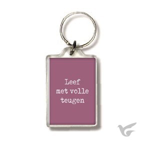 Productafbeelding: voorkant van Leef met volle teugen roze