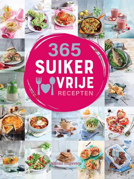 Productafbeelding: voorkant van 365 suikervrije recepten