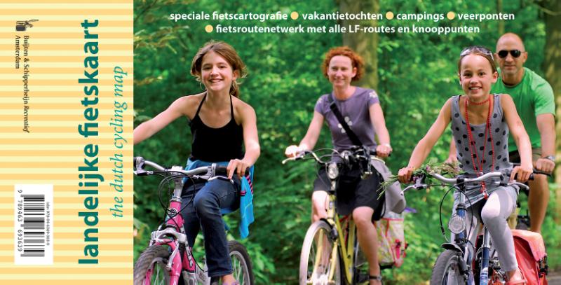 Productafbeelding: voorkant van Landelijke fietskaart