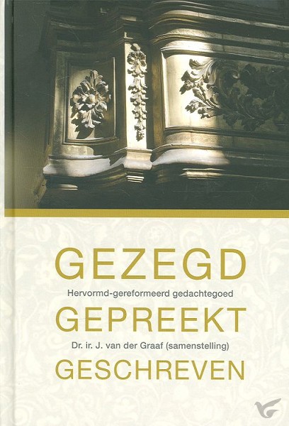 Productafbeelding: voorkant van Gezegd gepreekt geschreven