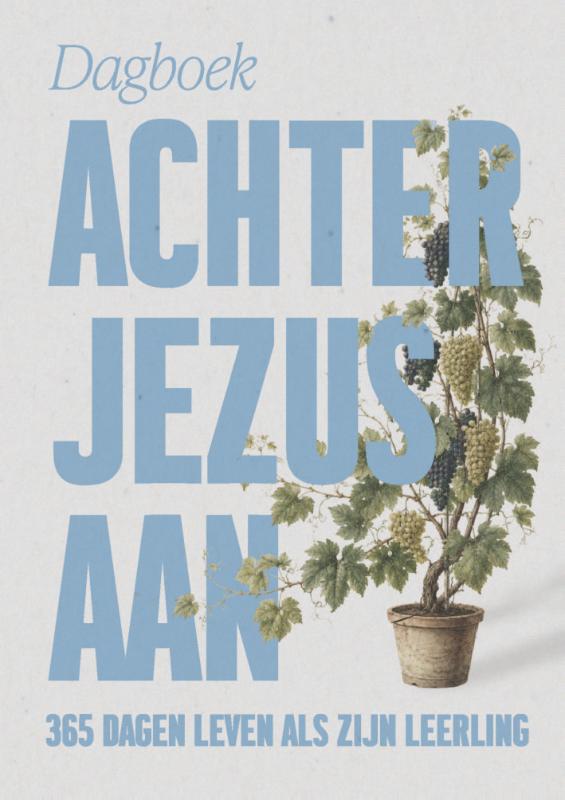 Productafbeelding: voorkant van Achter Jezus aan