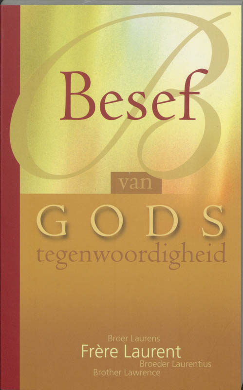 Productafbeelding: voorkant van Besef van Gods tegenwoordigheid