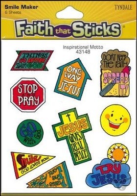 Productafbeelding: voorkant van Stickers Inspirational Motto