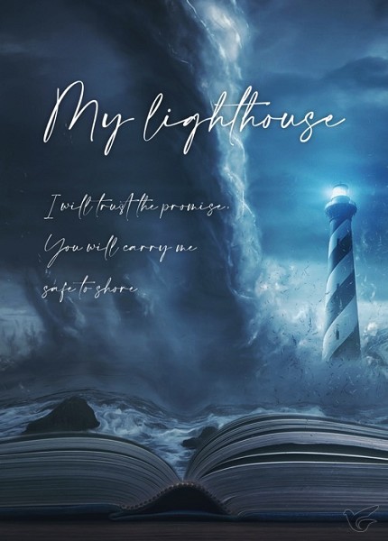 Productafbeelding: voorkant van Poster a4 my lighthouse