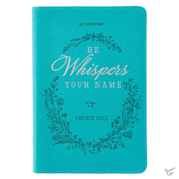 Productafbeelding: voorkant van He Whispers Your Name - Turquoise