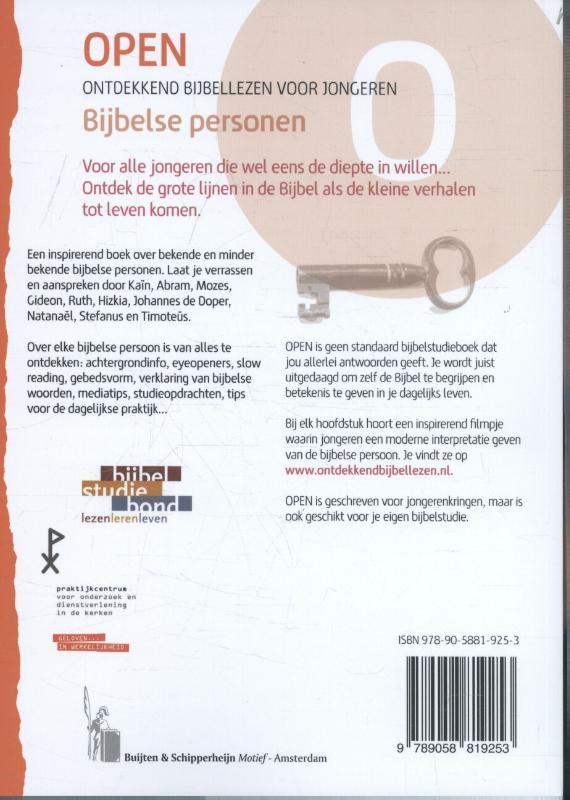 Productafbeelding: achterkant van Bijbelse personen