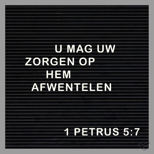 Productafbeelding: voorkant van Kaart wees niet bezorgd